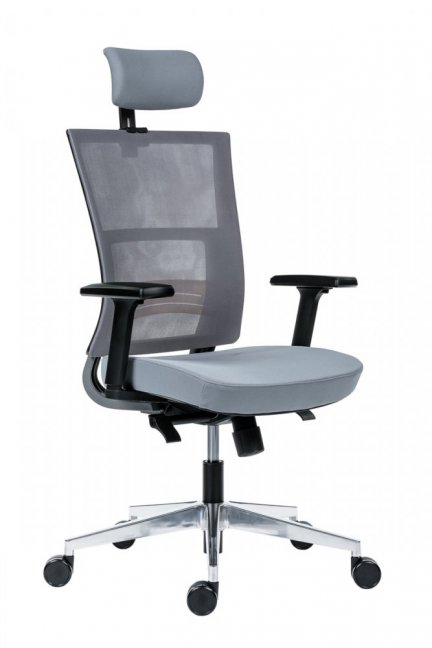 NEXT PDH ŠEDÁ - Kancelářská židle