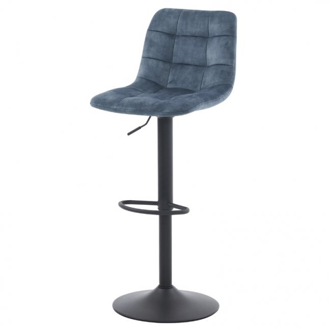 AUB-711 BLUE4 - Barová židle