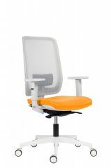 1930 SYN ECLIPSE NET WHITE (potah Meditap) - Kancelářská židle