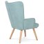 AK-302 BLUE2 - Křeslo
