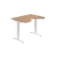 MOTION ERGO MSE 2M 1200 (120x90) - Výškově stavitelný stůl