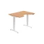 MOTION ERGO MSE 2M 1200 (120x90) - Výškově stavitelný stůl