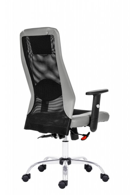 SANDER ŠEDÁ- Kancelářská židle