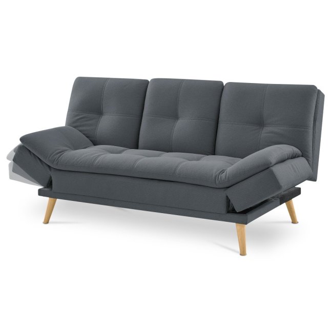 ASB-4720 GREY2 - Trojmístná pohovka